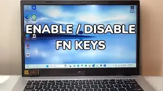 How To Enable / Disable Function Fn Keys In Windows 10 / 11