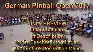 Flipper-Convention 2017 in Potsdam Babelsberg GPO 2017 Vorschau