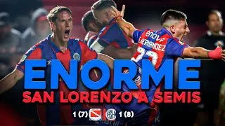 SAN LORENZO - BRUTAL CLASIFICACIÓN ANTE ARGENTINOS POR PENALES EN LA PATERNAL - PUNTAJES DEL CICLÓN