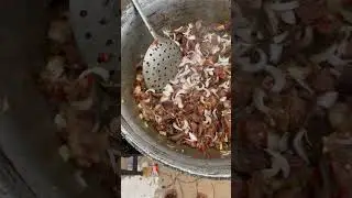 Best Asun Ever #asun #nigerianjollof #nigerianfood #africanfood #goatmeat #barbecuegrill #jollofrice