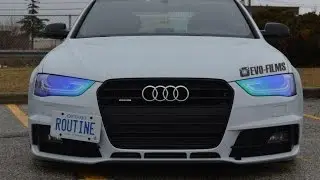 Audi A4 Chameleon NeoChrome Headlight Tint