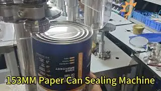 Why Choose Semi-Auto? Customized 300 Height Can Sealer for 153mm Diameters