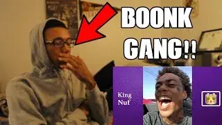 Reacting To Boonk Gang King Nuf Compilation | What is it???? #WSSP