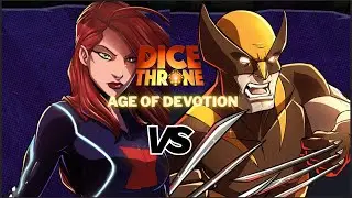 Dice Throne Tournament - Black Widow vs Wolverine - Age of Devotion (Round 1)