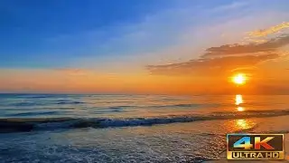 Peaceful Ocean Sounds 4K | Sleep, Meditation & Deep Relaxation ASMR Vol 9