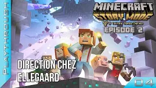 Minecraft Story Mode - #4 : Direction chez Ellegaard | Playthrough