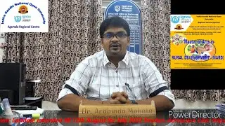 Dream of education comes true through IGNOU RC Agartala : Dr. Arobindo Mahato , Regional Director