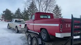 '66 Chevy C10 long wheel base, fleet-side truck