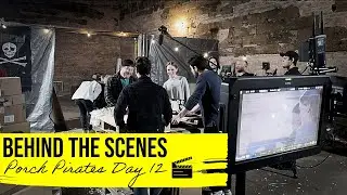 Behind the Scenes Day 12 | Porch Pirates 🎄 RED Cam, Cast Laughs & Holiday Chaos