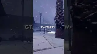 Do you prefer the snow?❄️ #gta5 #gta #gtav #shorts