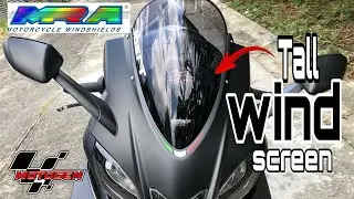 Installing MRA tall windscreen | Aprilia RSV4 1100 Factory | MOTOGEN