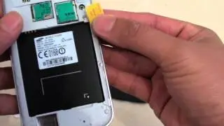 Samsung Galaxy S4: как вставить новую карту Micro SIM