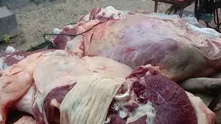 Special meat cutting skills by talented butcher. #specialmeatcuttingskills #talentedbutcher