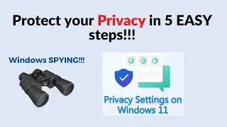 Protect your privacy in 5 EASY steps!!!