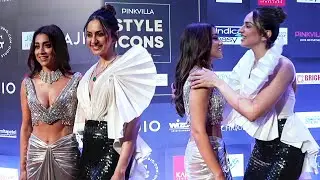 When Shriya Saran Meet Rakul Preet Singh at Pinkvilla Style Icons Awards 2023