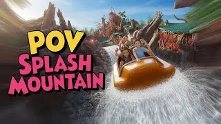 POV: Dive into the Splash Mountain Adventure at Disneyland!