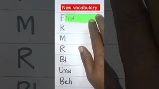Vocabulary in english-Find , Kind, mind, rind, blind, unwind, behind #english #grammar #education
