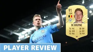 DE BRUYNE 91 PLAYER REVIEW | FIFA 21 ULTIMATE TEAM