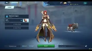 [Battlerite] Diamond 1 Jade vs  Champion 3 Rook 2v2 - epic snipes!