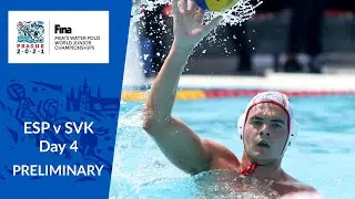 Re-LIVE | ESP v SVK - Day 4 - FINA World Men's Junior Water Polo Championships  2021