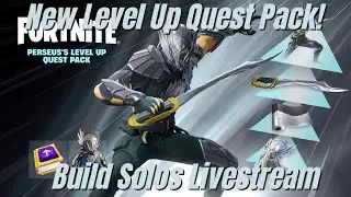 New Level Up Quest Pack and Banana! Fortnite Build Solos!