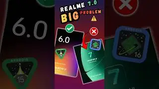 😮BIG PROBLEM ⚠️on Realme 7.0 || Android 16👈 #smartphone #trakintech #youtubeshorts #shorts #ytshorts