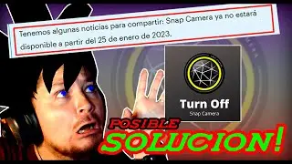NO BORRES SNAP CAMERA 😱 | SOLUCION 27 ENERO 2023 | ZEILCOV EL GOKU STREAMER