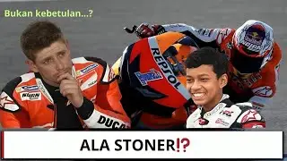 SENTUHAN GAYA STONER‼️ MEMBUAT CARA BALAP VEDA EGA PRATAMA BERBEDA😲📸