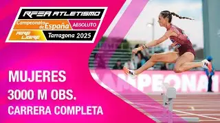 Final 3000m obst. mujeres -Campeonato de España absoluto de atletismo- Tarragona 2025- Marta Serrano