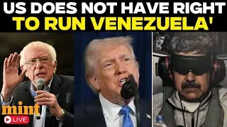 LIVE | Bernie Sanders Warns Americans on Trump&rsquo;s Venezuela Attack, Drops Shocking Prediction | USA