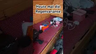 Regenwetter im Camping Fass #regen #regenwetter #camping #campingfass