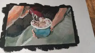 Balancing mood and accuracy | gouache practice
