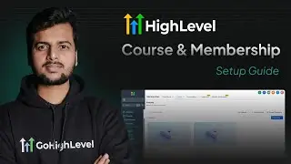 How to Build an Online Course Inside GoHighLevel (Full Walkthrough)