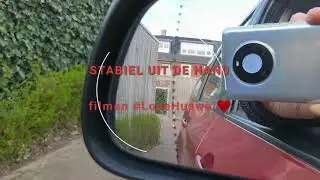 Huawei Mate 40 pro Stabiel filmen uit de hand!