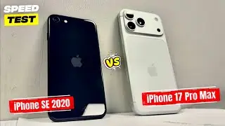iPhone SE 2020 vs iPhone 17 Pro Max – Speed Test & Performance