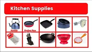 60+ Kitchen Vocabulary Items - Learn English vocabulary