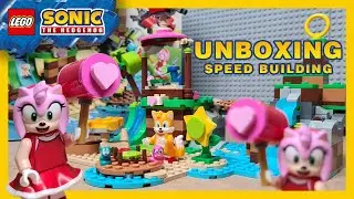 LEGO Amy's Animal Rescue Island (76992) Unboxing, Speed Building and Review 2023 ASMR