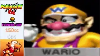 Mario Kart 64 | Copa Flor 150cc [Con YoshiGM]: Aimo Wario ai go to G&uuml;in