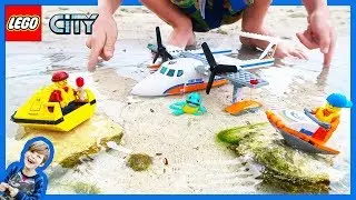 Lego City Coast Guard Sea Plane Rescue!