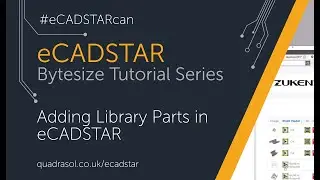 Adding Library Parts in eCADSTAR