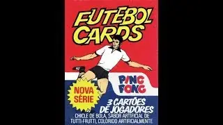 Ping Pong Futebol Cards 1978 - completo