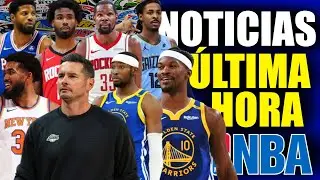 Warriors ⌛ Butler 🔥 DECISIONES en Houston 💣 Redick &iquest;? 🤔 KAT 🤣 Morant 🤑 ULTIMA HORA NBA NOTICIAS