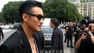 HU BING 胡兵 at GIVENCHY fashion show in Paris (France), June 22th 2023 22.06.2023