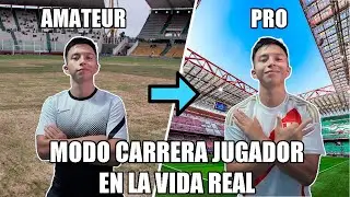 EL INICI&Oacute;⚽MODO CARRERA JUGADOR EN LA VIDA REAL🔥 EP 1