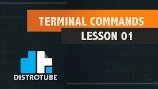 Terminal Commands Lesson 01 - pwd, cd, ls, man, --help