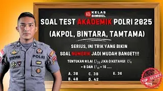 LOLOS TES NUMERIK POLRI 2025 JADI MUDAH KARENA INI?!? (AKPOL, BINTARA, TAMTAMA)