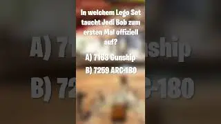 Wie gut kennst DU dich mit Lego Star Wars aus? Part 15 #lego #legostarwars #shorts #minifigure #quiz