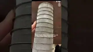 Coffee filter tube, stainless steel wire mesh filter cylinder screen, stainless steel filter disc