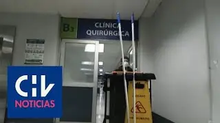 El arduo trabajo del personal de aseo del Hospital Clínico U. de Chile en plena pandemia