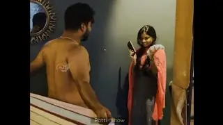 Sanju techy give surprise to nithu baby 🐥🤣🙈 #sanjutechy #bobychemmanur